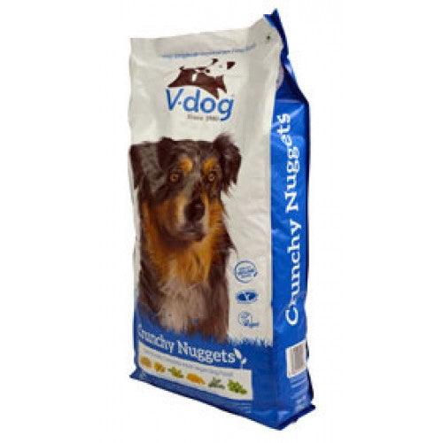 V-dog Crunchy Nuggets Vegan Dry Dog Food 15kg - Ormskirk Pets