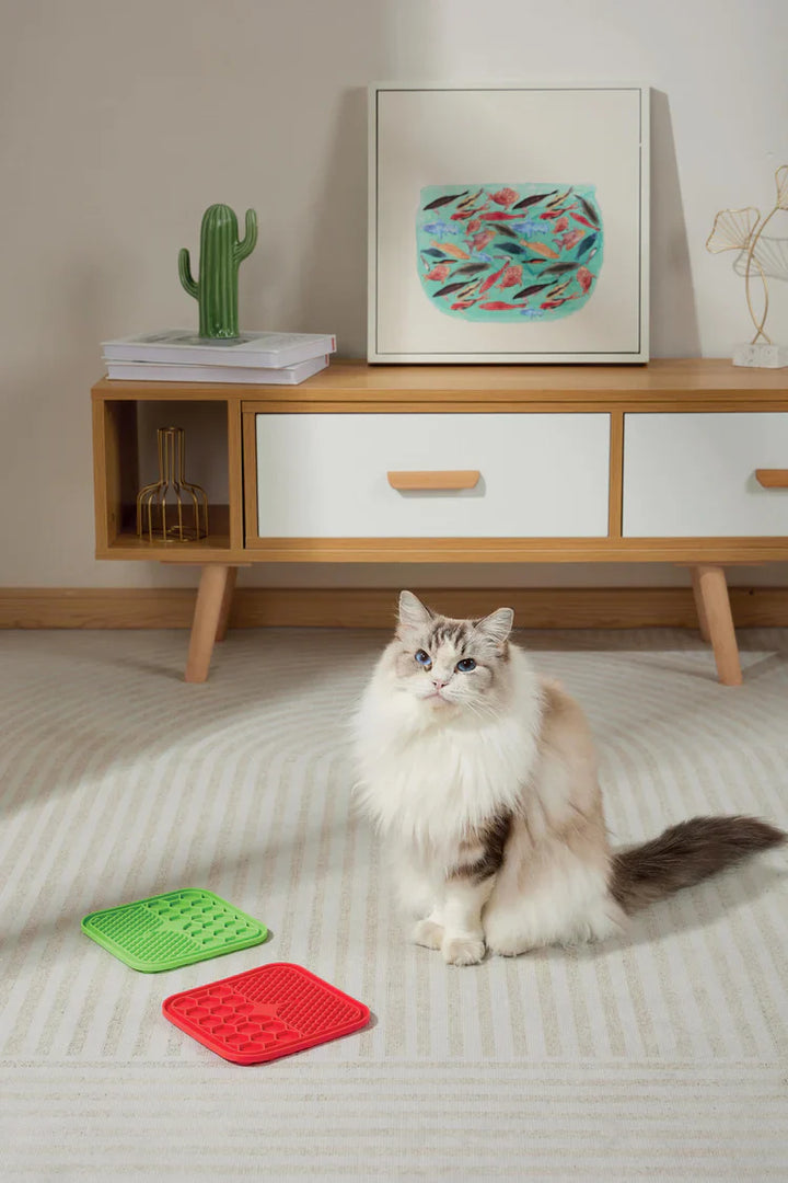 M-PETS Lecca Mat Red For Dogs And Cats