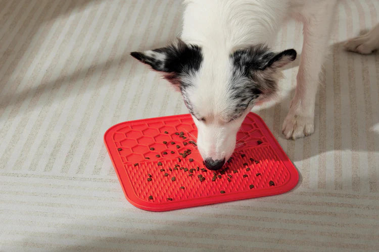M-PETS Lecca Mat Red For Dogs And Cats