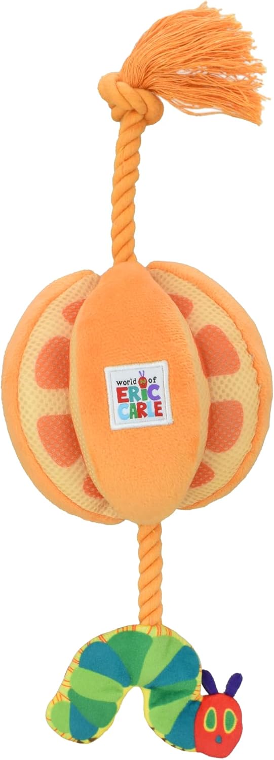 Happy Pet Very Hungry Caterpillar Orange Rope Tug
