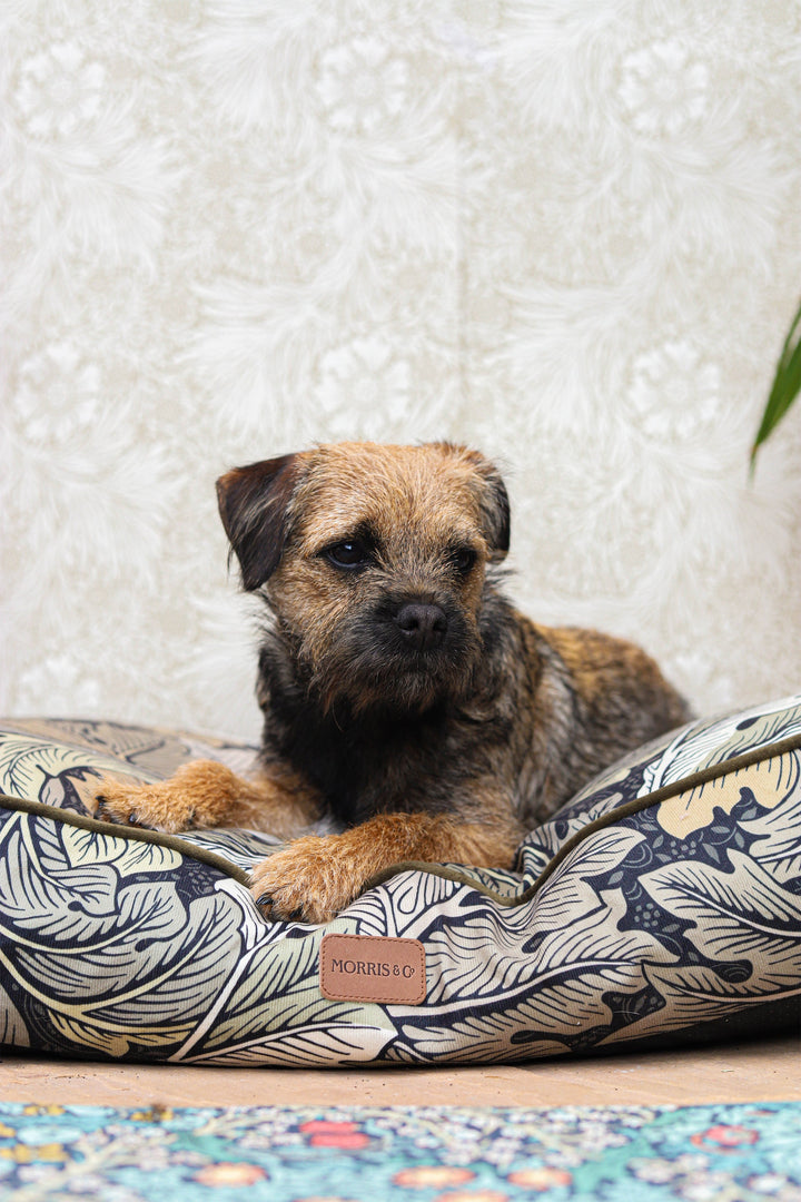 William Morris Pet Mattress Acanthus Print