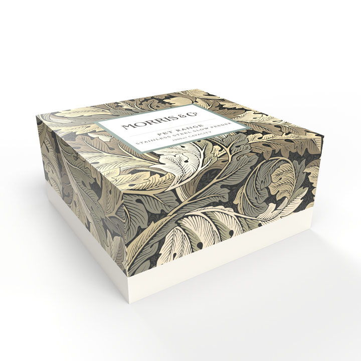 William Morris Double Walled Slow Feeder Acanthus Print