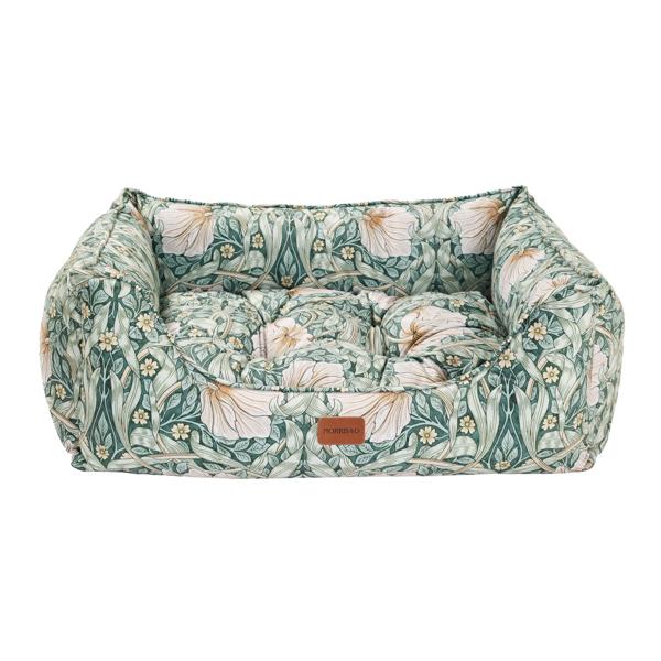 William Morris Pimpernel Print Square Bed