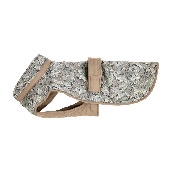 William Morris Acanthus Print Padded Dog Coat