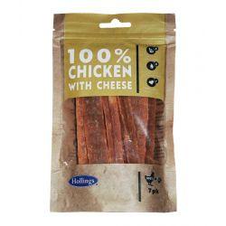 Hollings 100% Chicken Bars with Cheese 7pk