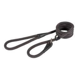 Ancol Rope Lead Black/grey 1.5mx12mm