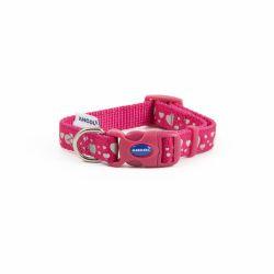 Ancol Fashion Collar Pink Hearts 20-30cm