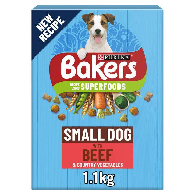 Bakers Small Dog Food Beef And Vegetable 1.1Kg