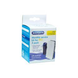 Interpet Power Filter 2 Floss & Carbon Bond 3Pk