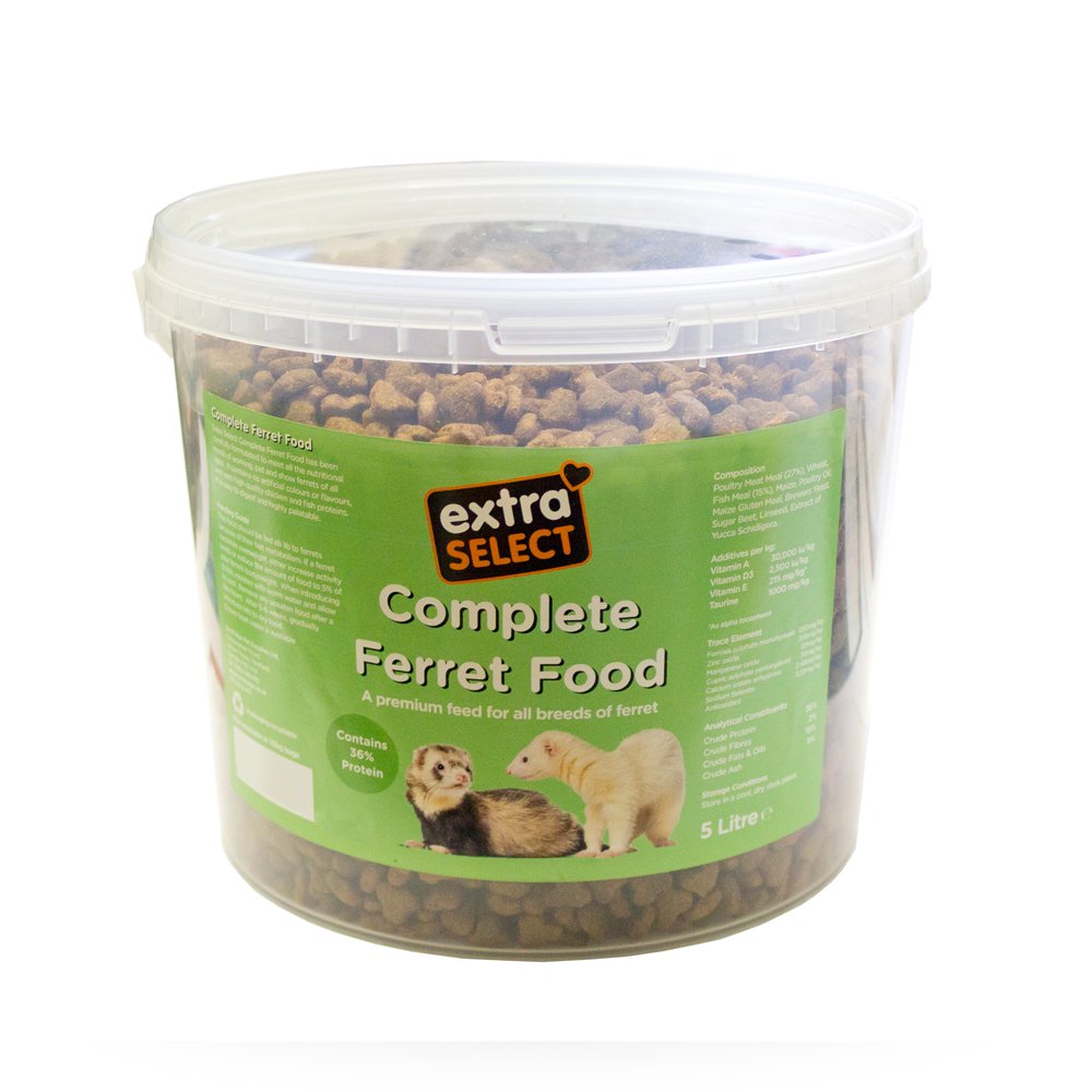 Extra Select Complete Ferret Food Bucket 5ltr