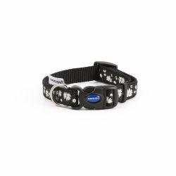 Ancol Fashion Collar Daisy Black 20-30cm