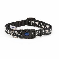 Ancol Fashion Collar Daisy Black 30-50cm