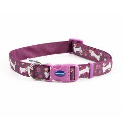 Ancol Fashion Collar Purple Bone 45-70cm