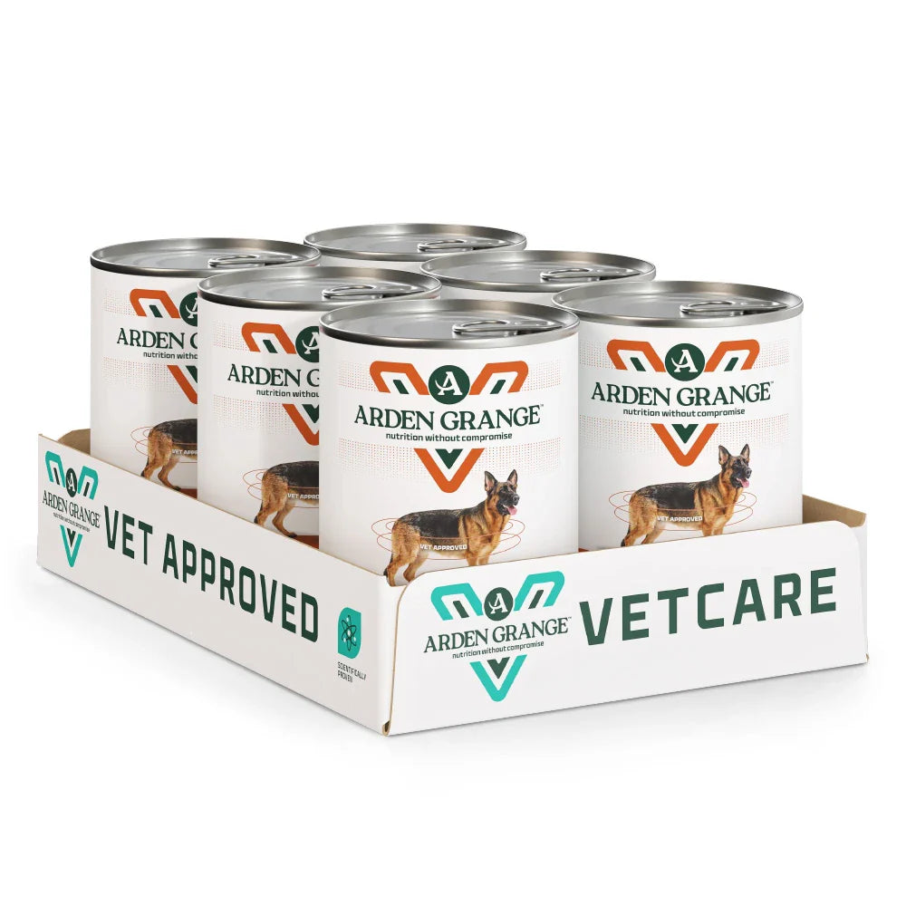 Arden Grange Wet Dog Food VetCare Gastrointestinal Duck with Sweet Potato 6x395g