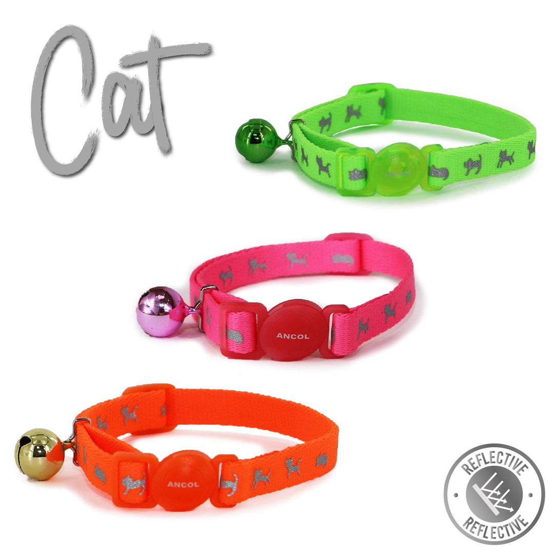 Ancol High Vis Cat Collar Pink
