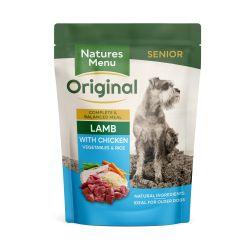 Natures Menu Senior Lamb with Chicken Vegetables &amp; Rice 8 x 300g - Ormskirk Pets