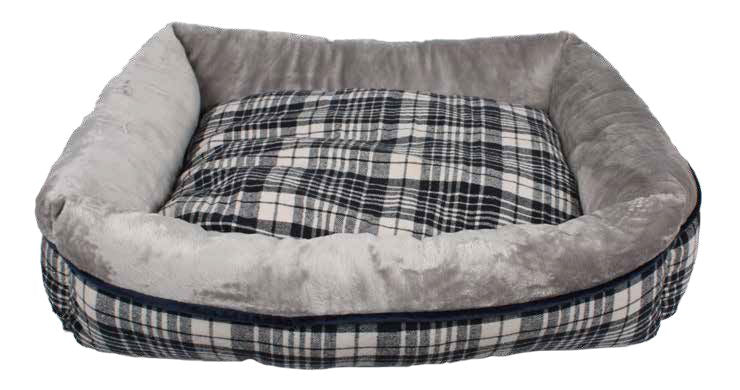 Dream Paws Check Pet Sofa Bed