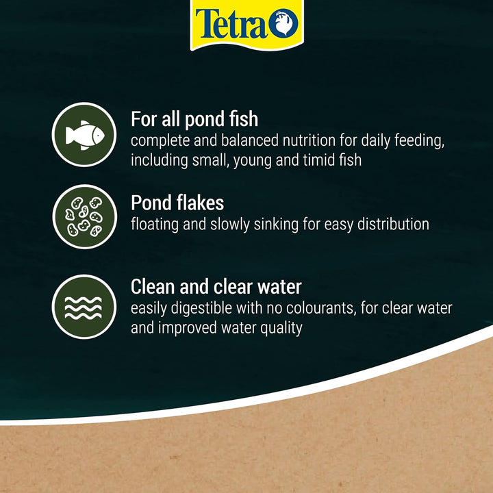 Tetra Pond Flakes 1ltr/180G