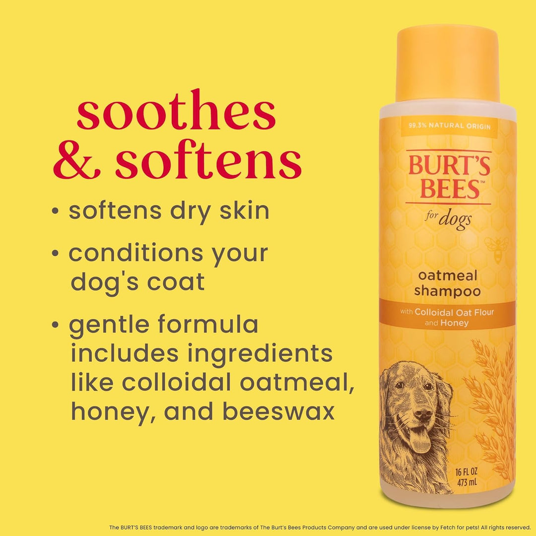 Burt's Bees Oatmeal Shampoo For Dogs 473ml