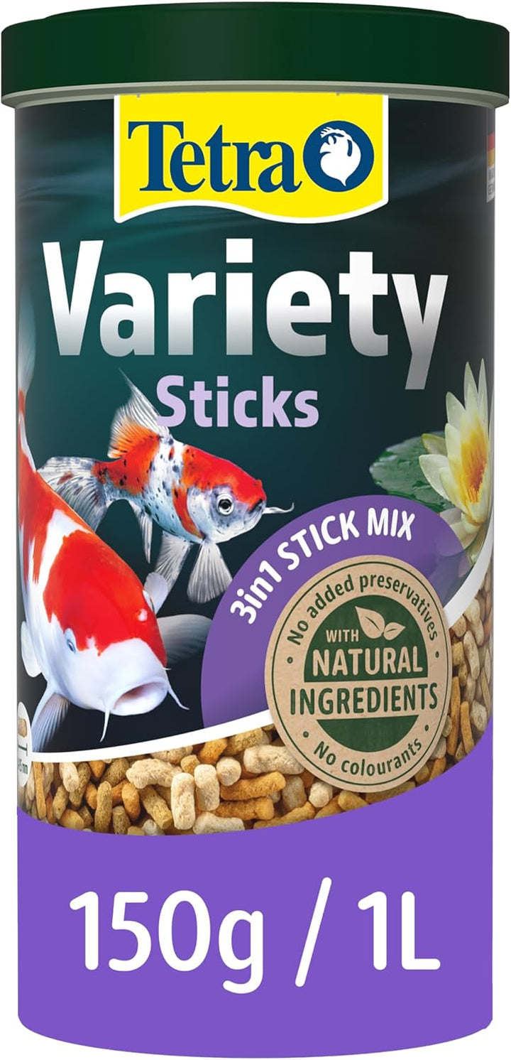 Tetra Pond Variety Sticks 1ltr/150G