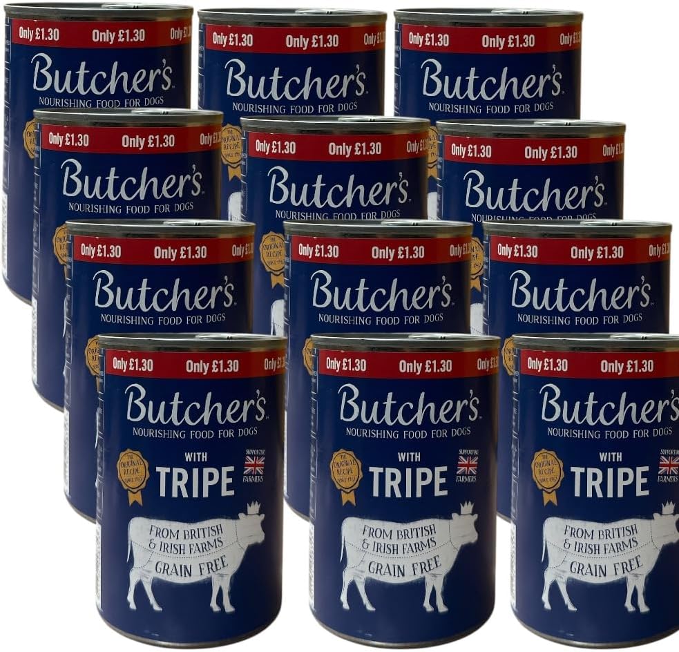 Butchers Cans Grain Free Tripe Mix 12 X 400G