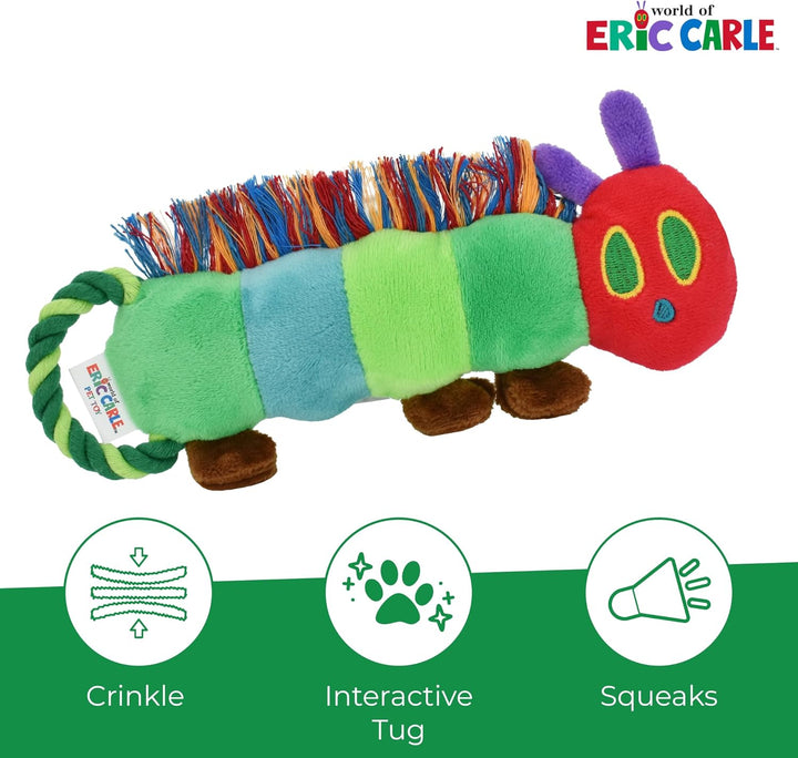 Happy Pet Very Hungry Caterpillar Rope Tug