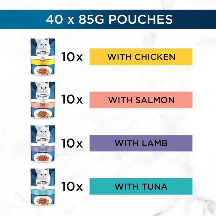 Gourmet Perle Delighter's Collection Mini Fillets In Gravy 40pk