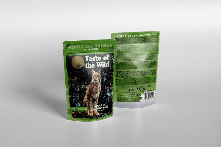 Taste Of The Wild Adult Salmon Pate Wet Cat Pouch 12x85g