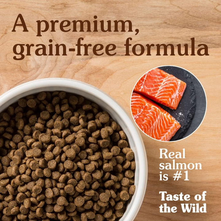 Taste Of The Wild Adult All Breeds Wild Pacific Stream Grain Free Dry Dog Food