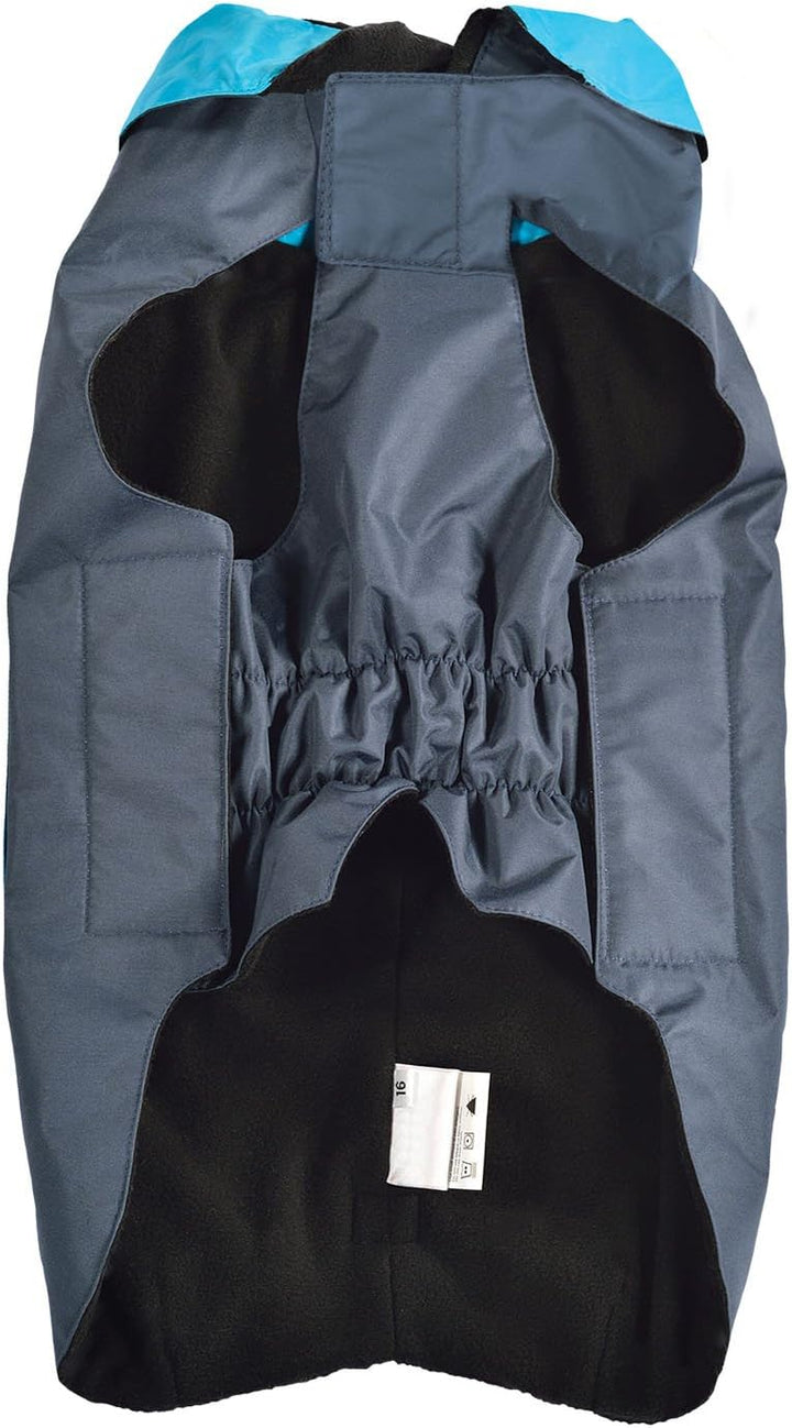 Dog Gone Smart Nano Breaker Raincoat Blue 8"