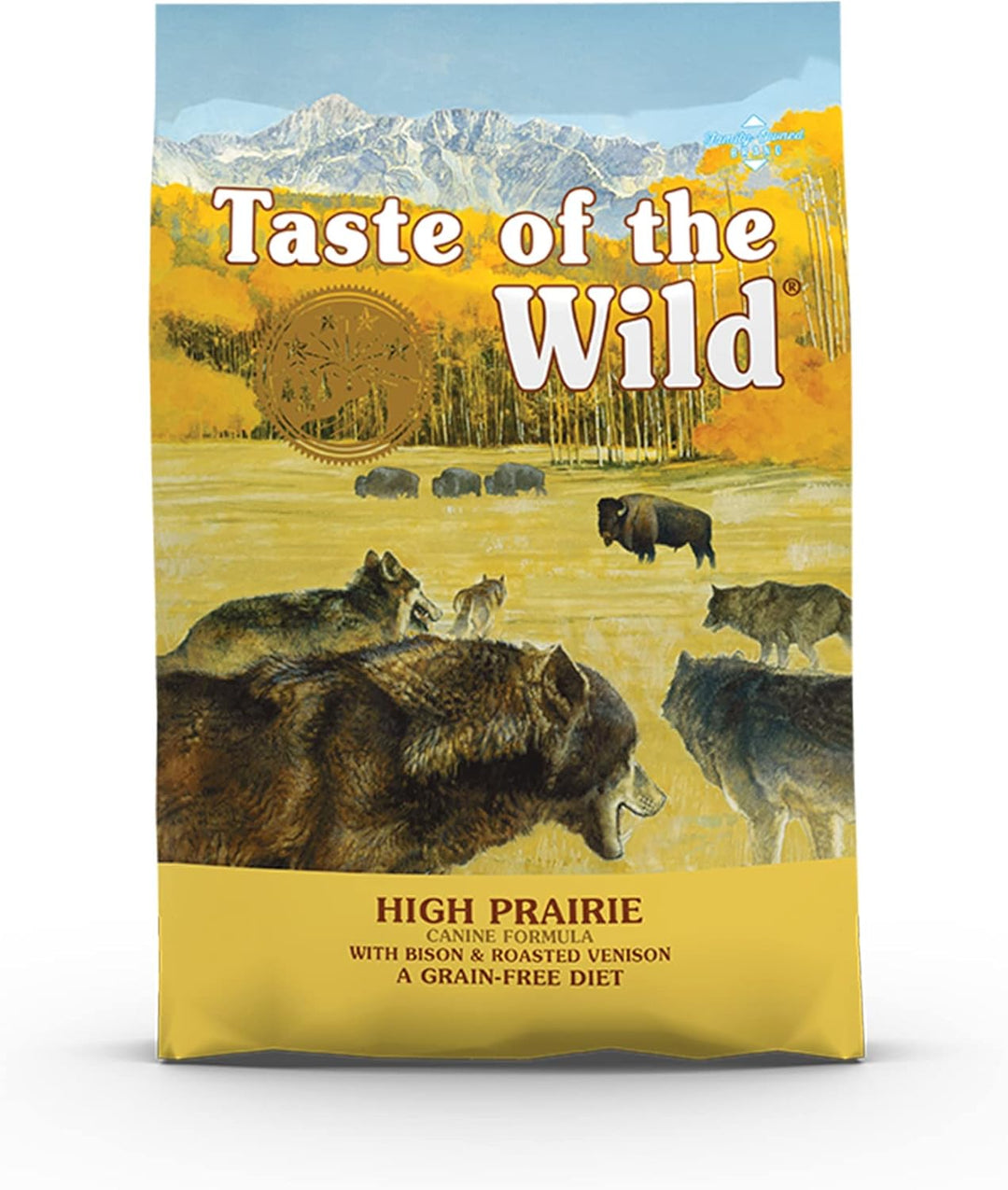 Taste Of The Wild Adult All Breeds High Prairie Grain Free Dry Dog Food