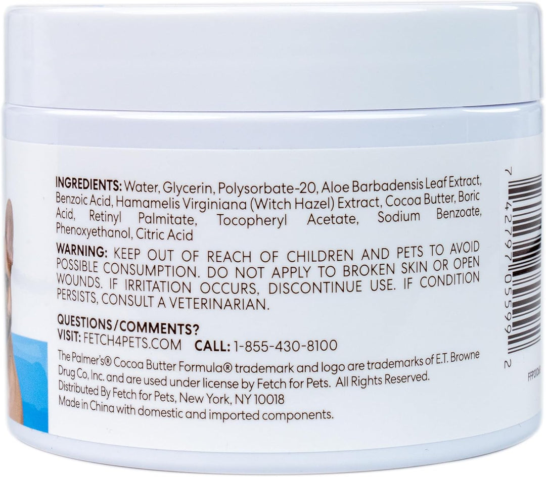 Palmer's For Pets Facial Cleansing Pads With Cocoa Butter 100pk