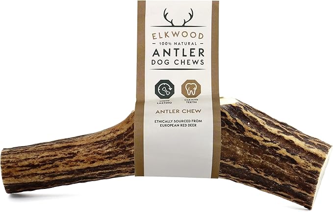 Elkwood 100% Natural Antler Chew Large