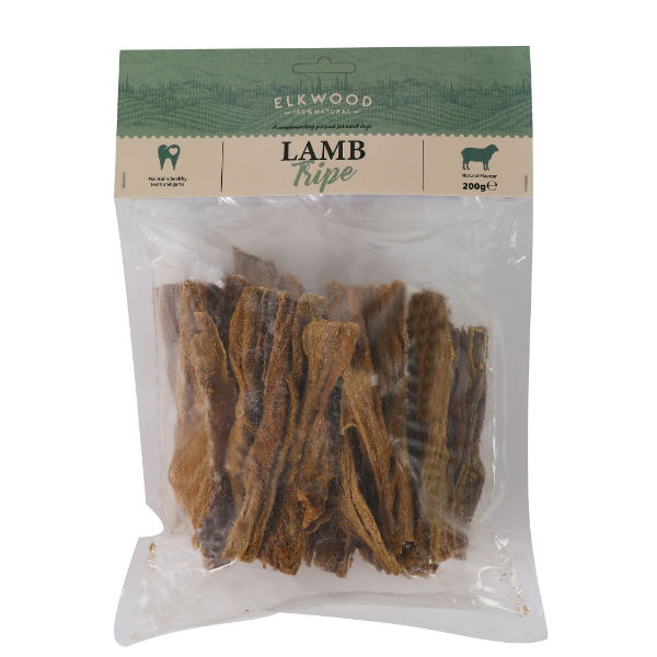 Elkwood 100% Natural Lamb Tripe 200g