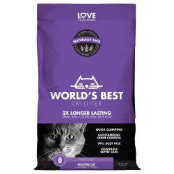 Worlds Best Cat Litter 14lb Lavender Scented (6.35kg) 14lb