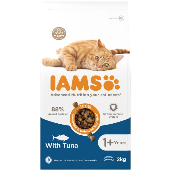Iams Complete Adult Cat Tuna 2Kg