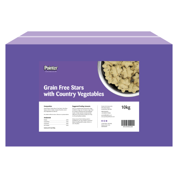 Pointer Grain Free Stars & Country Veg 10Kg