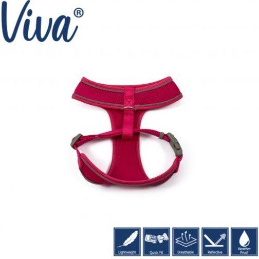 Ancol Comfort Mesh Harness Pink Large 53-74cm