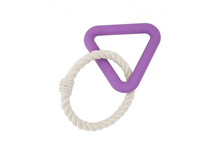 Ancol Playtime Natural Ropey Triangle