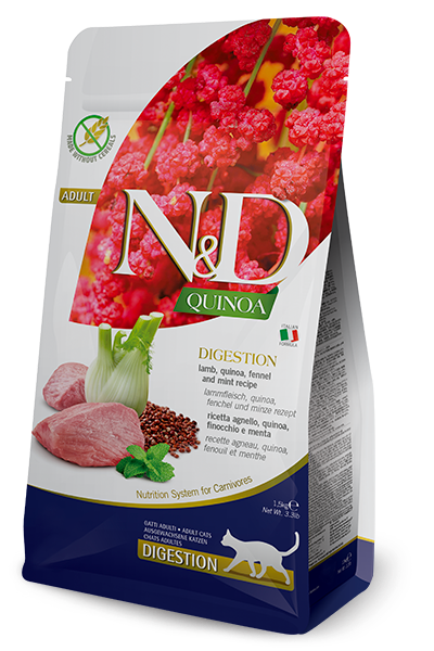 N&D Quinoa Cat Digestion Lamb & Fennel Adult