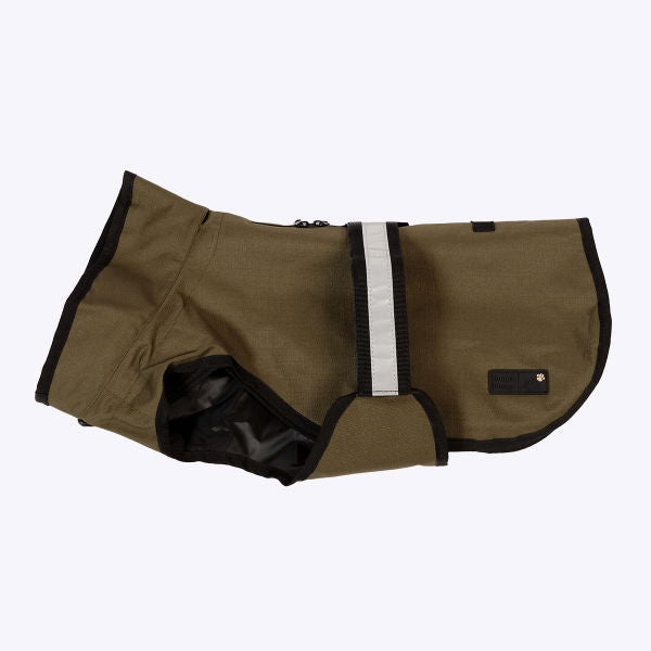Danish Design 3-In-1 Dog Coat Olive