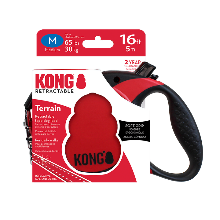 KONG Terrain Retractable Red