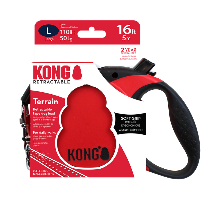 KONG Terrain Retractable Red