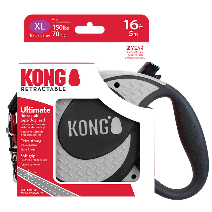 KONG Explore Retractable Grey