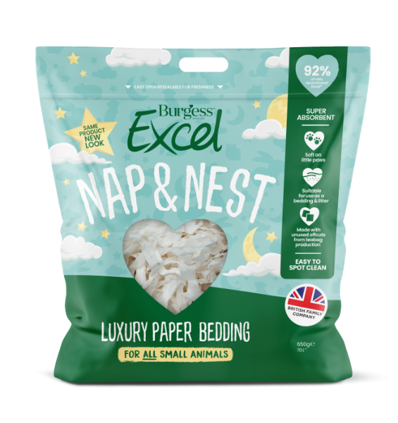 Burgess Excel Nap & Nest Luxury Paper Bedding 650G