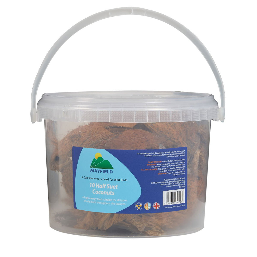 Mayfield Half Suet Coconuts 10s