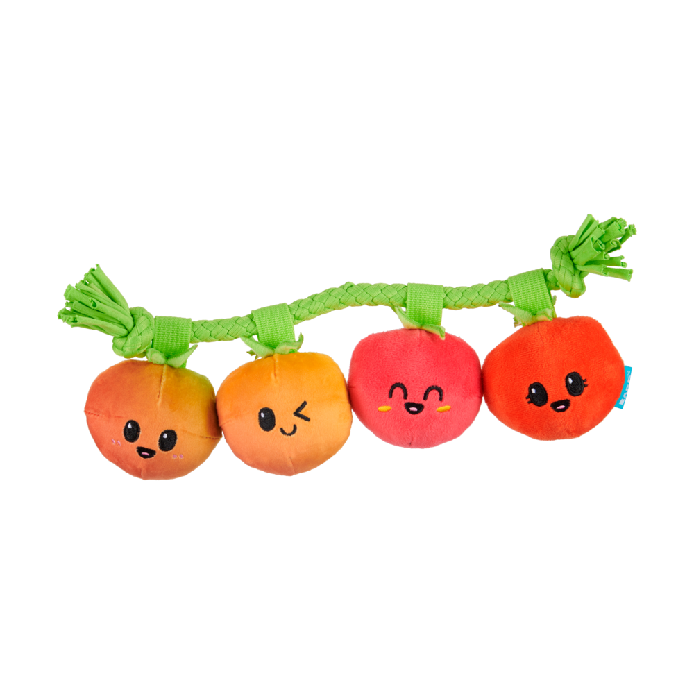 BARK Hairloom Tomatoes Dog Toy