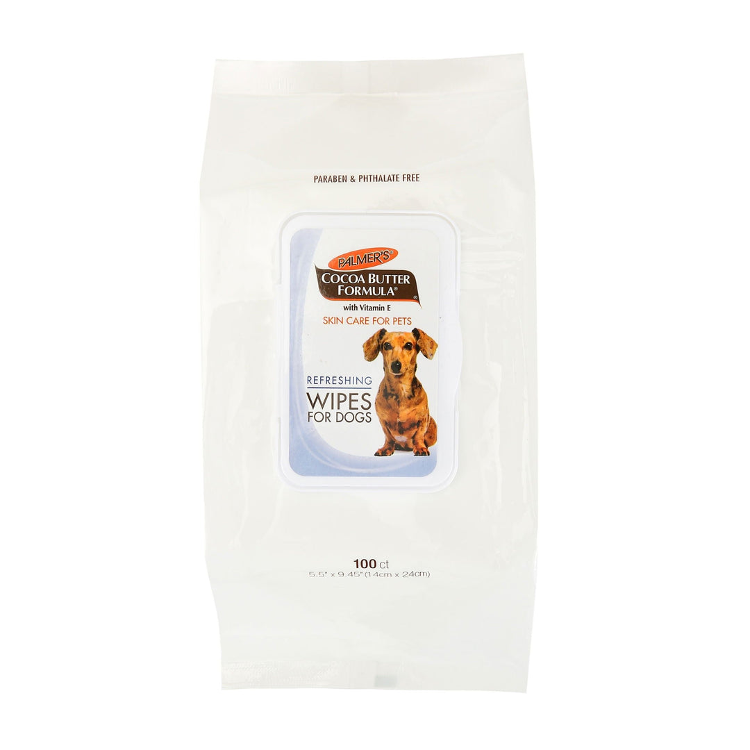 Palmer's For Pets Dog Wipes With Cocoa Butter 100pk