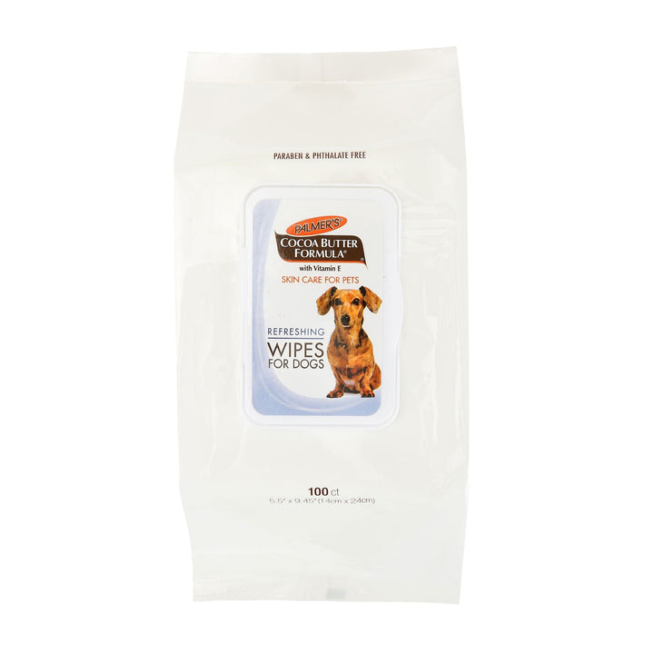 Palmer's For Pets Dog Wipes With Cocoa Butter 100pk