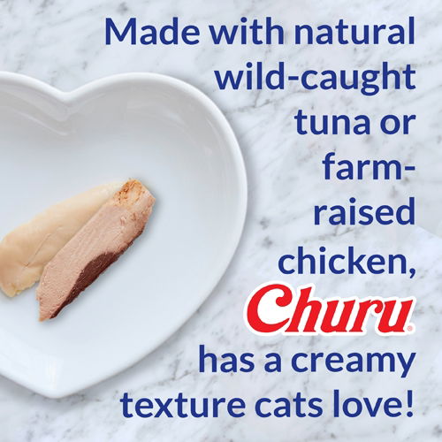 Churu Chicken with Scallop Recipe Cat Treats 4x14g
